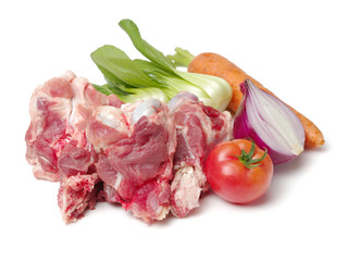 Pig Bone Used For Cooking Soup Base 