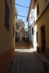 Old Spanish Street in Valencia