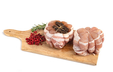 veal paupiette in studio