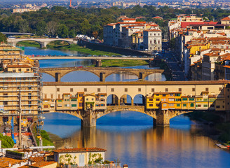 Bridge Ponte Vecchio in Florence - Italy