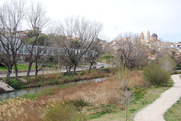 Old Spanish Town in Valencia, Spain