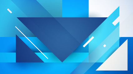 Abstract geometric background in modern layout minimalistic style. Creative colorful design concept wallpaper. Vector illustration.