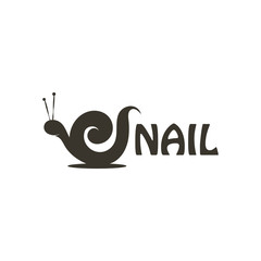 Snail Logo creative modern design inspiration vector