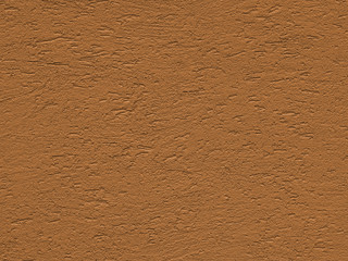 Bronze background facade plaster . Monolithic plaster decorative backdrop. Single layer scraped cement plaster wallpaper. Exterior building structure backdrop. Silica sand cement wall plaster