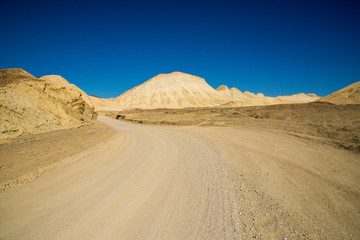 Fototapeta na wymiar A trip in west USA Death Valley National Park Zabriskie Point