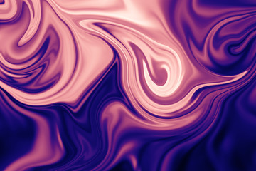 Abstract background of colorful liquid liner. Abstract texture of liquid acrylic.