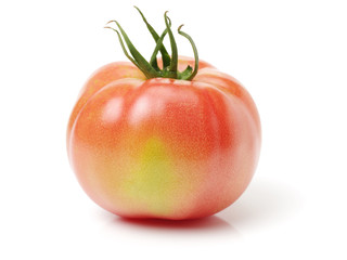 fresh tomato isolated on white background