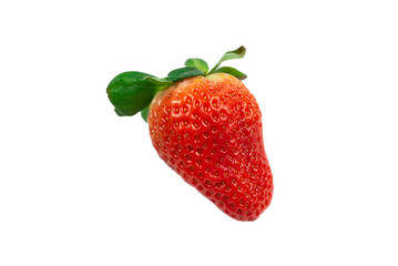 Strawberry. Fresh berries macro.