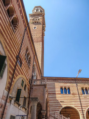 Fototapeta na wymiar Verona Italien, Altstadt und Sehenswürdigkeiten