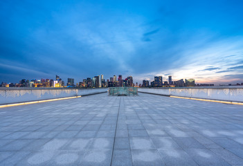Obraz premium city skyline
