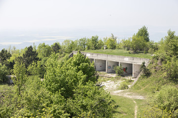 ehemalige geheimne Raketenbasis in der Nähe von Budapest