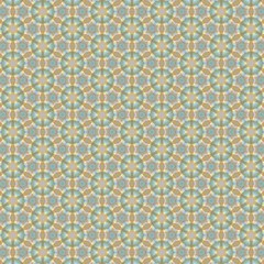 Colorful seamless repeating tile pattern for modern interiors design, wallpaper, textile industry