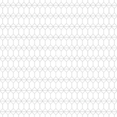 Fototapeta premium Black geometric lined vector illustration isolated on white background. Creative line pattern for cover. Abstract straight tiny line texture ornament design, repeating tiles. minimalistic shape