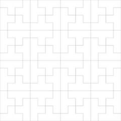 Black geometric lined vector illustration isolated on white background. Creative line pattern for cover. Abstract straight tiny line texture ornament design, repeating tiles. minimalistic shape