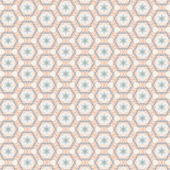 Colorful seamless repeating tile pattern for modern interiors design, wallpaper, textile industry