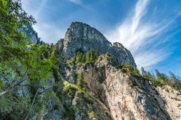 Hiking and climbing on the Tegelberg