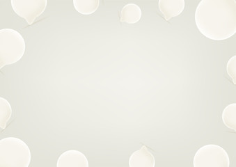 Chat wallpaper. Social media message vector background. Copy space for a text