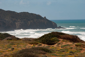 La spiaggia di Scivu
