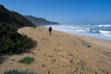 La spiaggia di Scivu