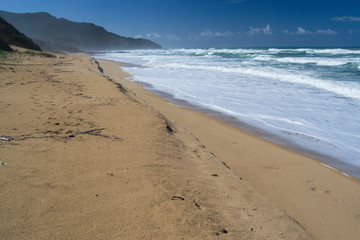 La spiaggia di Scivu