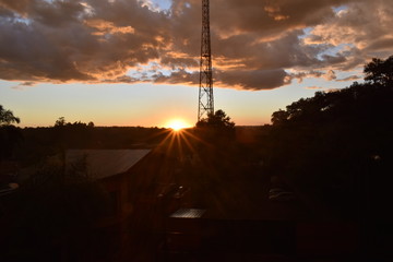 atardecer
