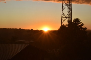 atardecer