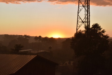 atardecer