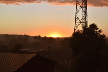 atardecer