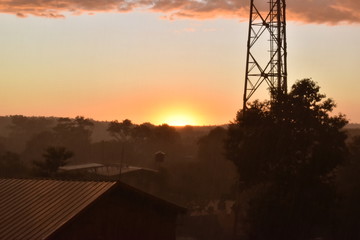 atardecer