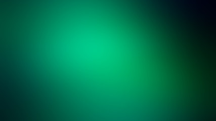 Abstract Green Blurred Background with Dark Edges. - Powered by Adobe