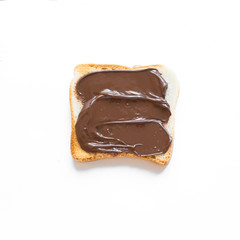 Toast with Chocolate Spread