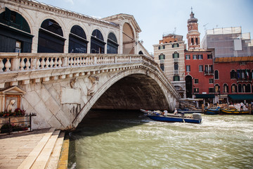 Rialto bridge of Venice