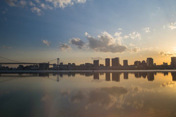 Naklejka premium odbicie