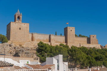 Fototapeta premium Monumentos en Andalucía, La Alcazaba de Antequera, Málaga