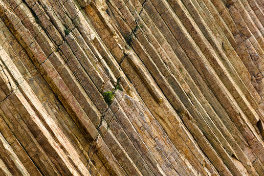 volcanic rock columns
