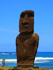 South America, Chile, Archipelago Polynesia, Easter Island