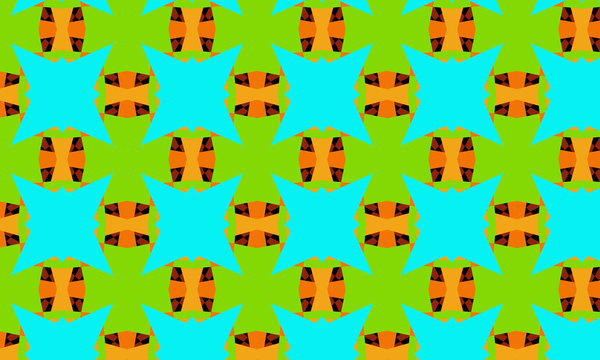 creative colorful symmetric kaleidoscope background