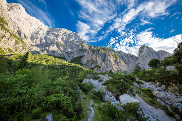 Fototapeta na wymiar Mountain Landscape in Austria