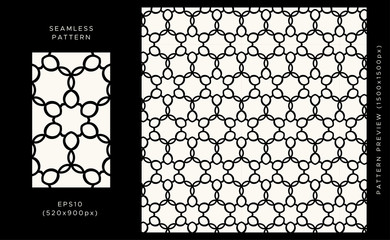 Vector Seamless Pattern, Geometric Seamless Pattern, Pattern Background, Abstract Seamless Pattern Background.