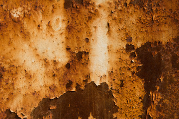 Grunge rusty dark metal background texture or backdrop