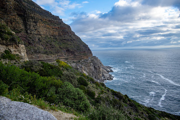 Chapmans Peak in Cape Town, South Africa