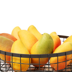 Mango on a white background