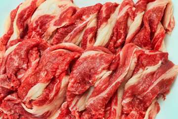 牛肉バラ切り落し　Beef