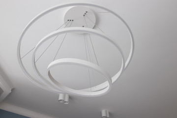  lamp on a white background. Furniture icons. Chandeliers, lamps, lamps, shine, electric car, illuminator. Interior elements. Modern interior. Vector lamp isolated. Chandeliers large set. Unusual chan