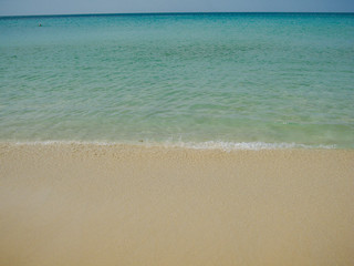 Sea beach in Thailand. Summer holiday