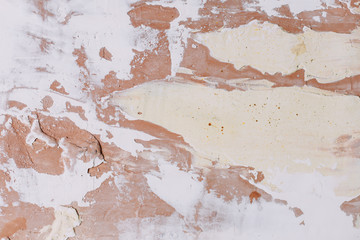 Pink wall texture. Abstract grunge decorative light surface. Art rough background with copy space. Creative Wallpaper