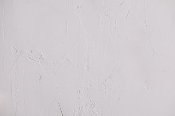 White wall texture. Abstract grunge decorative light surface. Art rough background with copy space. Creative Wallpaper