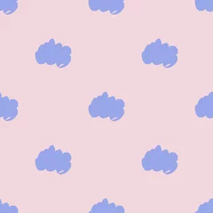 Möbelaufkleber Weather seamless pattern. Kids textile design © veri13
