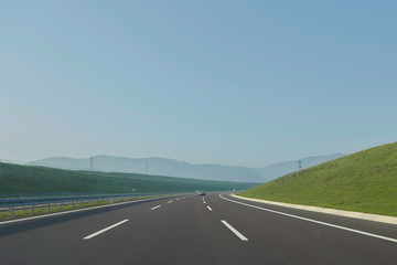 Fototapeta premium Asphalt Highway