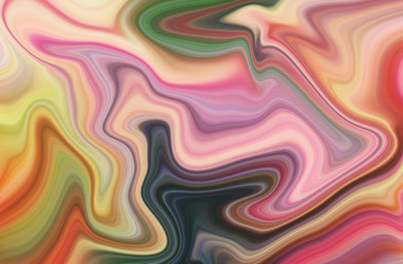 Abstract Color flow gradient background. Liquid marble art texture. Flow inks in water style